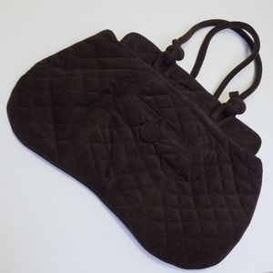 Madras by A.P.C. Brown Baguette Top Handle Bag